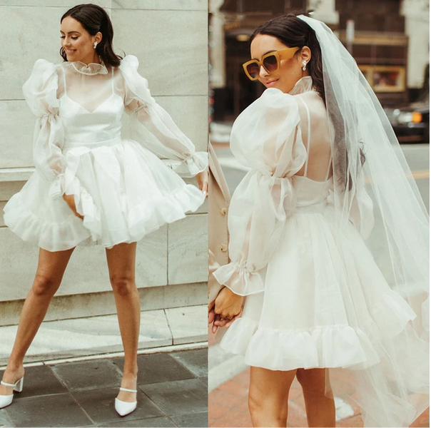 How to Choose Your Short Wedding Dress