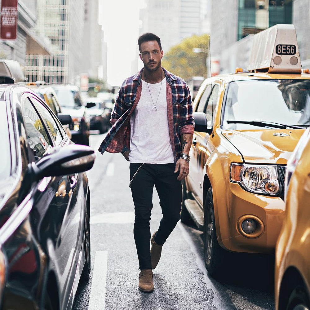 10 Casual White T-shirt Outfit Ideas For Men