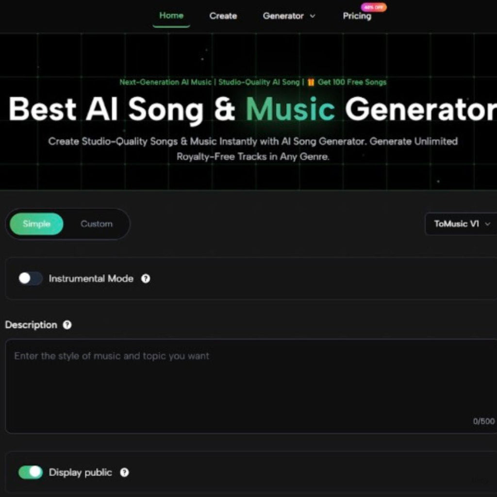 AI Music Generator