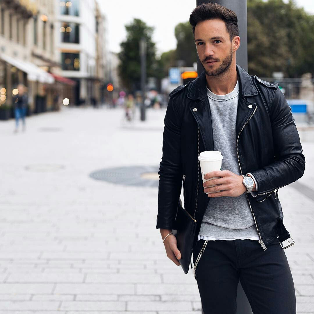 15 Coolest Ways To Wear Leather Jacket This Winter LIFESTYLE BY PS