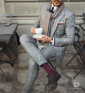6 Dapper Ways To Wear Checkered Suits