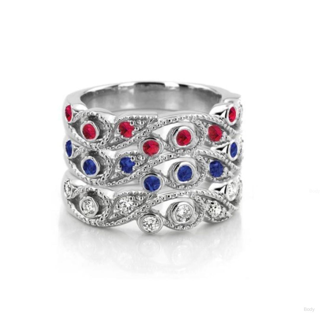 Colored Gemstones Instead of Diamonds