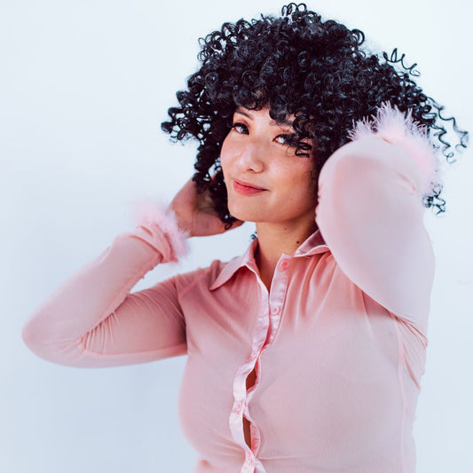  Curly Wig