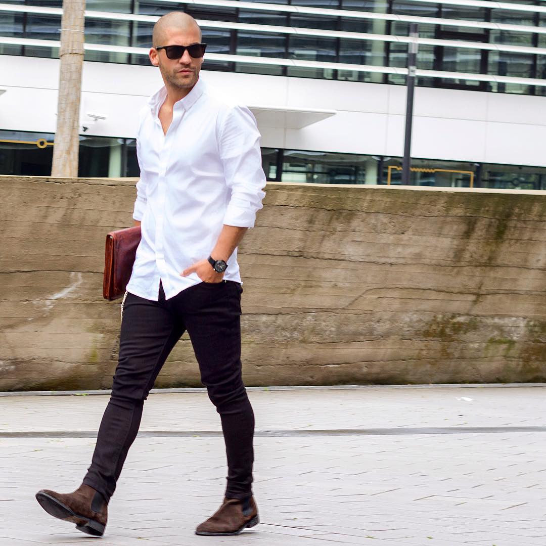 Smart White Shirt Outfit Ideas For Men How To Wear White Shirt For Men ...