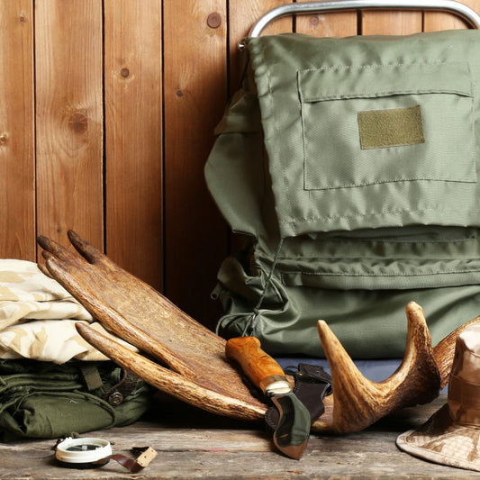 Hunter Needs in Their Backpack