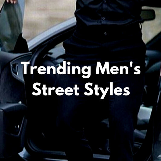 Trending men's street styles on Pinterest