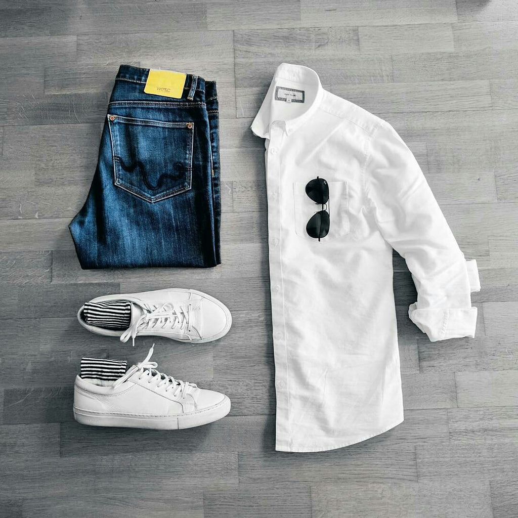 Outfit Grids For Minimalists, Minimal Outfit Grids For Men #mens #fashion #outfitgrids 