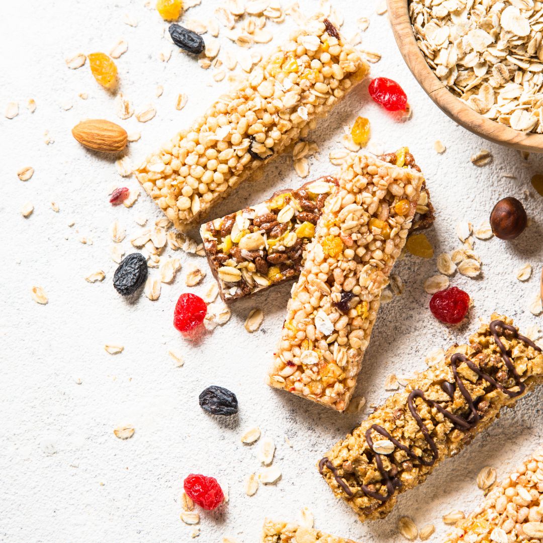 Protein bars as a convenient snack