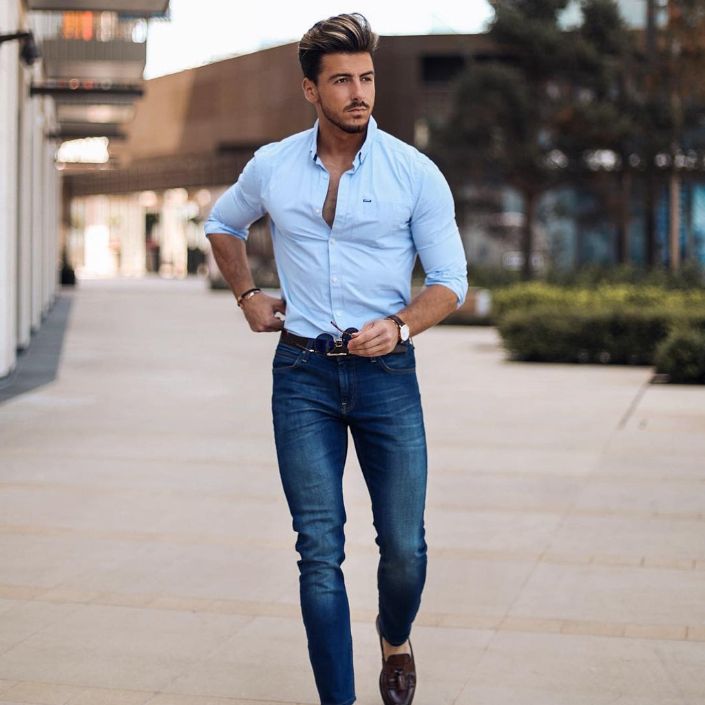 5 Simple Shirt Outfits For Men - LIFESTYLE BY PS