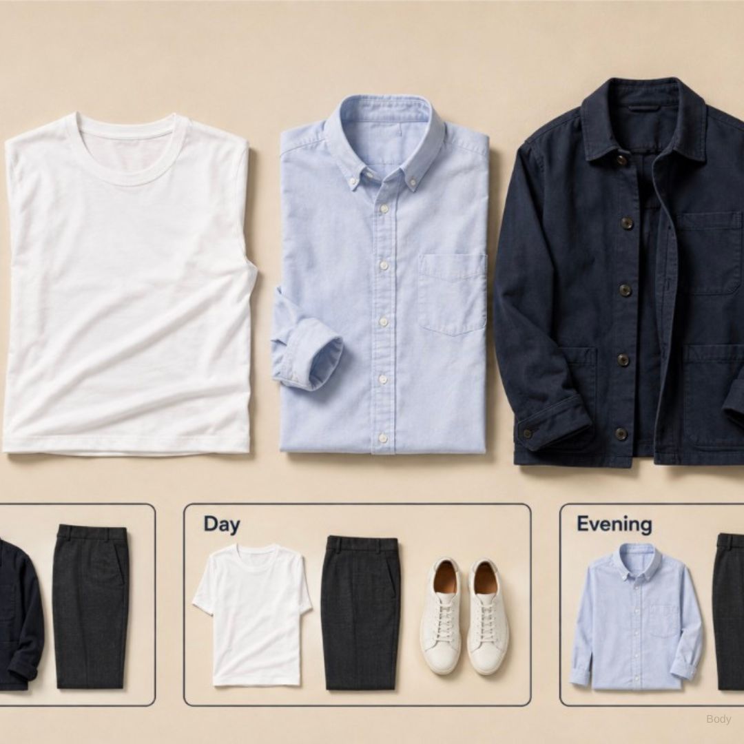 Weekend Travel Setup for Men