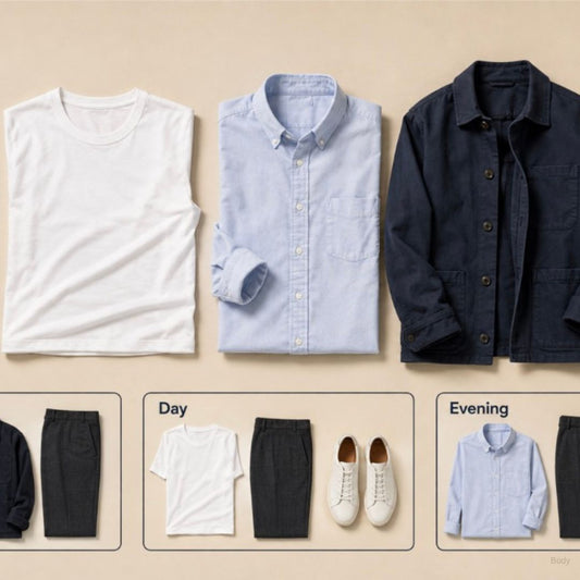 Weekend Travel Setup for Men
