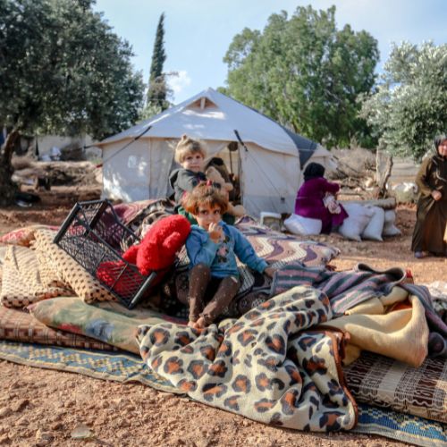Refugee Widow Camps