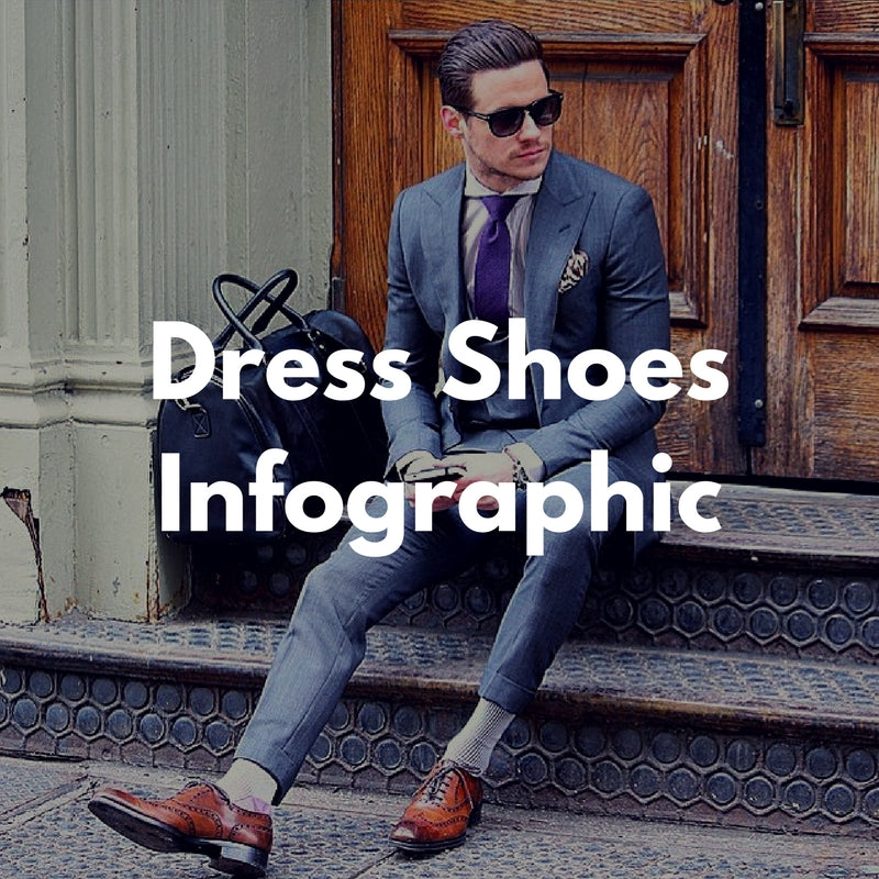 dress shoes infographic