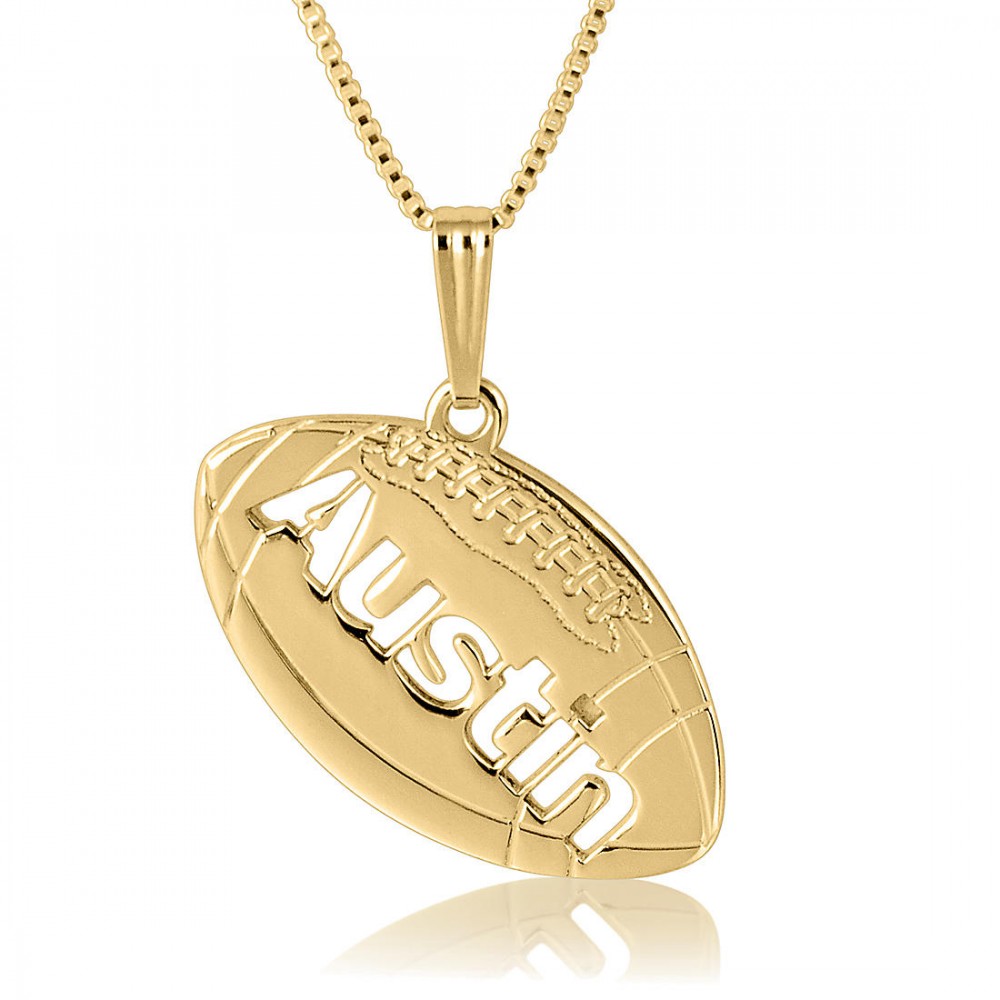 Mens Name Necklace Trend: Sports & Name Necklaces