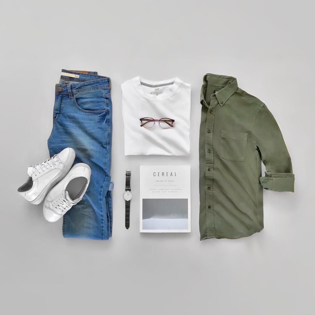 10 Capsule Wardrobe Outfit Grids For Men