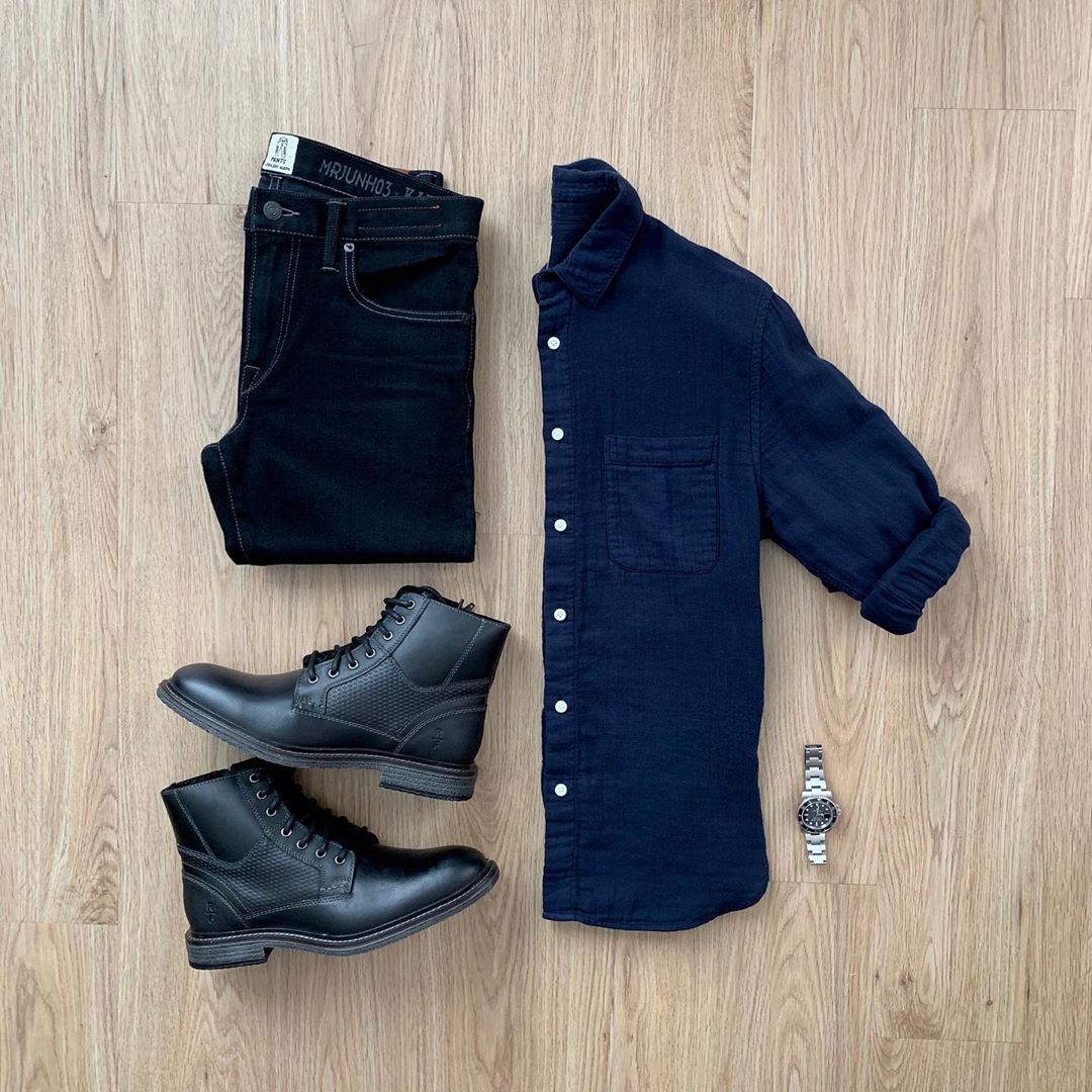 Men's outfit grids. Instagram outfit grids for men