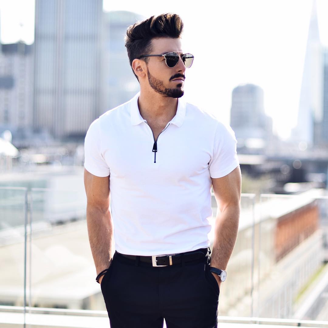 White Polo Shirt Outfit Ideas For Men | 5 Examples To Look Your Best - LIFESTYLE BY PS White Polo Shirt Outfit Ideas For Men | 5 Examples To Look Your Best - LIFESTYLE BY PS