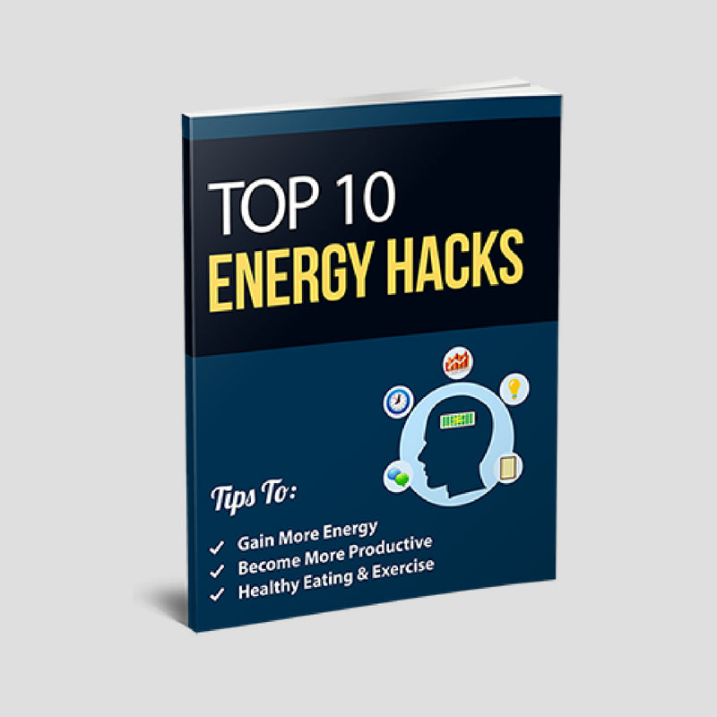 FREE EBOOK - TOP 10 ENERGY HACKS - LIFESTYLE BY PS