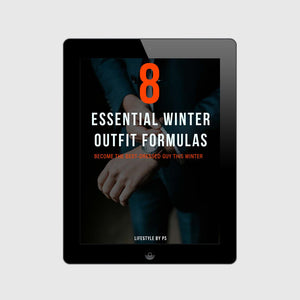 winter essential outfit for men